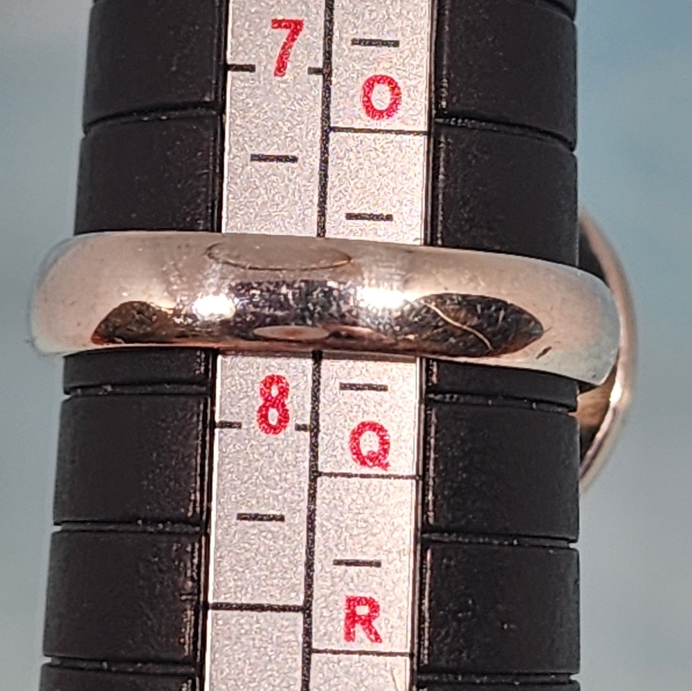 Vintage Sterling Spiral Ring - Picture 2 of 5